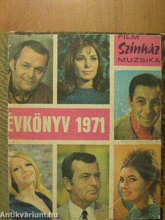 Film-Színház-Muzsika Évkönyv 1971-1972.