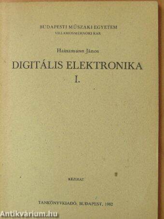 Digitális elektronika I.