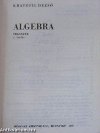 Algebra