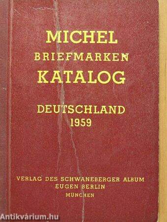 Michel Briefmarken Katalog - Deutschland 1959