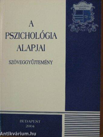 A pszichológia alapjai