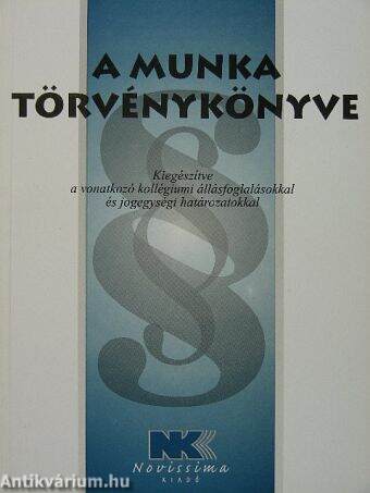 A munka törvénykönyve