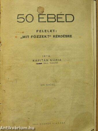 50 ebéd