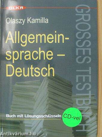 Allgemeinsprache - Deutsch - CD-vel