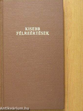 Kisebb félreértések