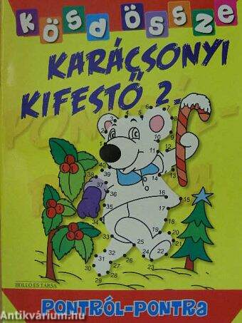 Kösd össze - Karácsonyi kifestő 2.