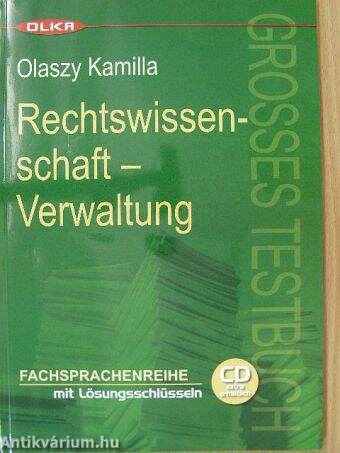 Rechtswissenschaft - Verwaltung - CD-vel