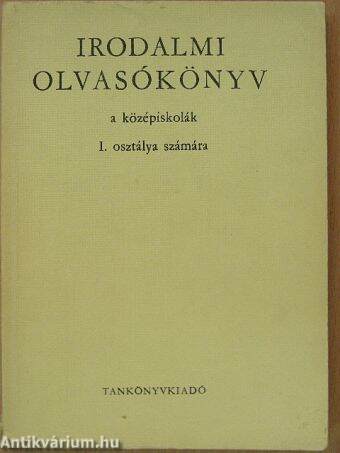 Irodalmi olvasókönyv I.