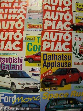 Autópiac 1993. (nem teljes évfolyam)