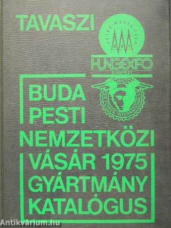 Tavaszi Budapesti Nemzetközi Vásár 1975