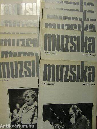 Muzsika 1977. január-december