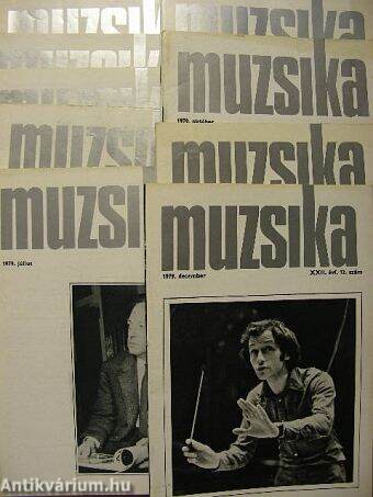 Muzsika 1979. (nem teljes évfolyam)