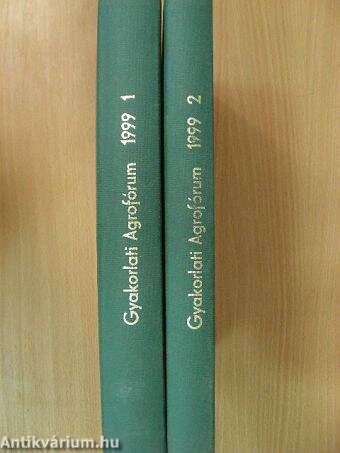 Gyakorlati Agrofórum 1999. január-december I-II.