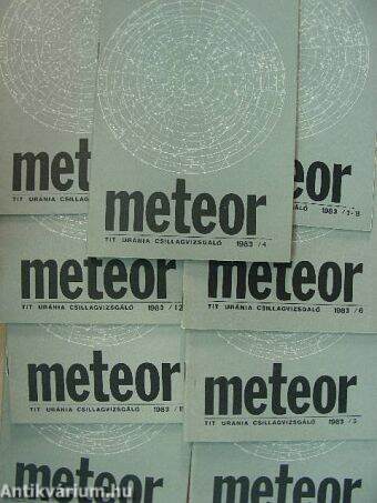 Meteor 1983. (nem teljes évfolyam)