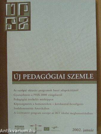 Új Pedagógiai Szemle 2002. január