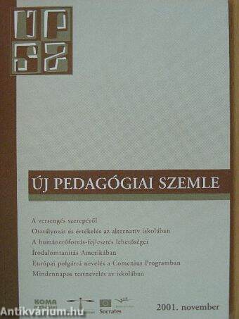 Új Pedagógiai Szemle 2001. november