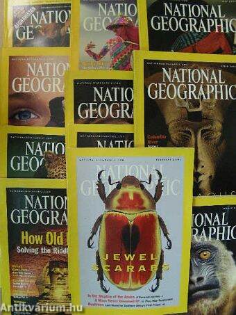 National Geographic 2001. (nem teljes évfolyam)