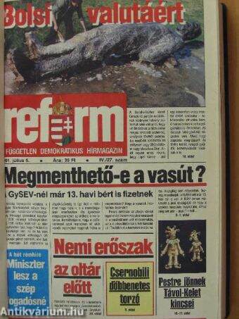 Reform 1991. (nem teljes évfolyam)