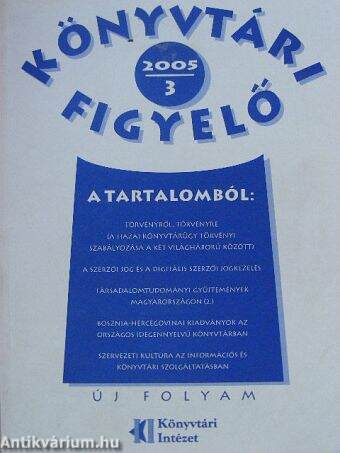 Könyvtári Figyelő 2005/3.