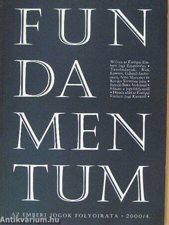 Fundamentum 2000/4.