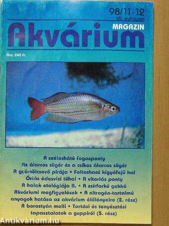 Akvárium Magazin 1998/11-12.
