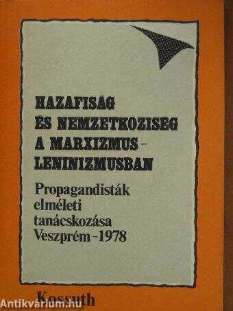 Hazafiság és nemzetköziség a marxizmus-leninizmusban