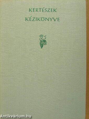 Kertészek kézikönyve