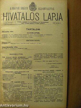 A Magyar Királyi Államvasutak Hivatalos Lapja 1928. január-december/Magyar Királyi Államvasutak Igazgatósága Körrendeletei 1928. január-december