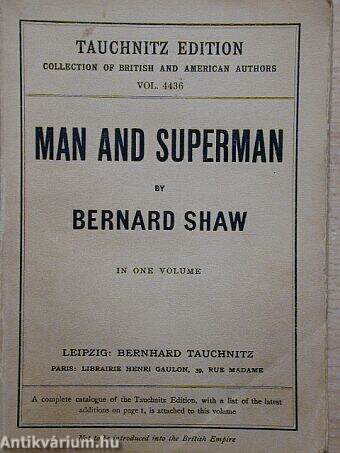 Man and Superman