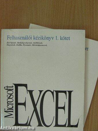 Microsoft Excel felhasználói kézikönyv 1-2.