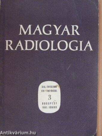 Magyar Radiologia 1967. június