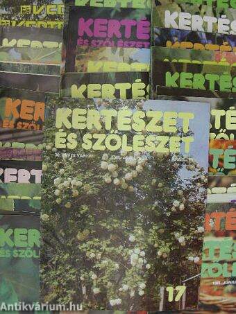 Kertészet és Szőlészet 1981-1982./Kertbarát Magazin 1981-1982. (vegyes számok) (42 db)