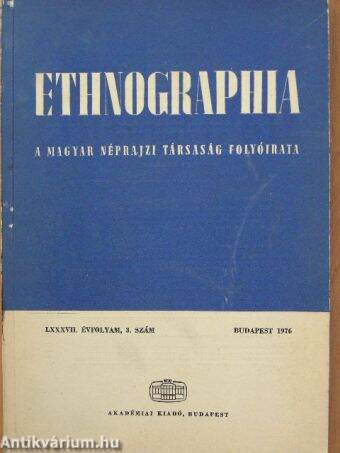 Ethnographia 1976/3.