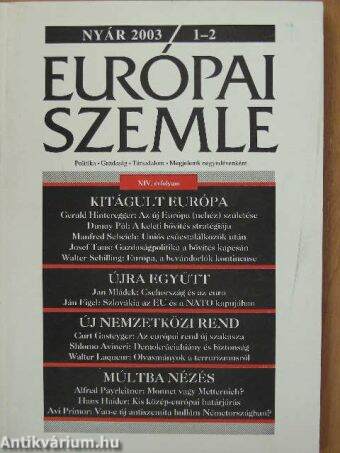 Európai Szemle 2003. nyár