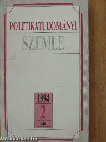 Politikatudományi Szemle 1994/2.