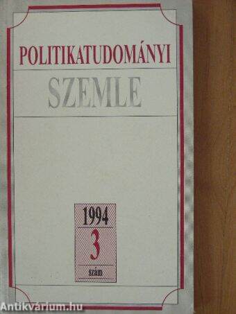 Politikatudományi Szemle 1994/3.