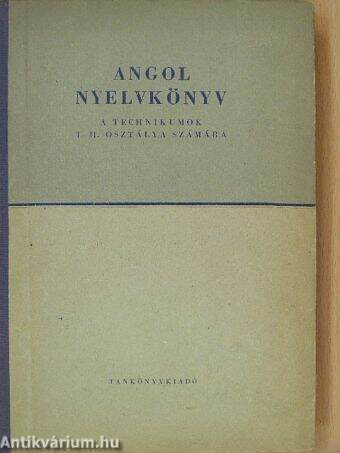 Angol nyelvkönyv I-II.