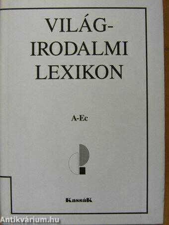 Világirodalmi Lexikon I. (töredék)