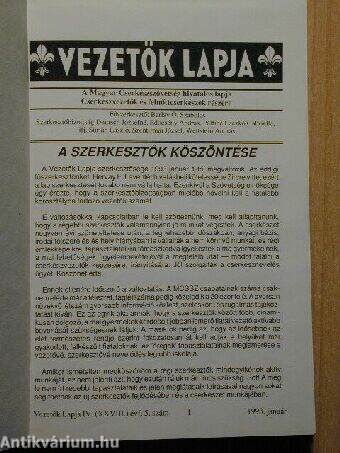 Vezetők Lapja 1993-1994.