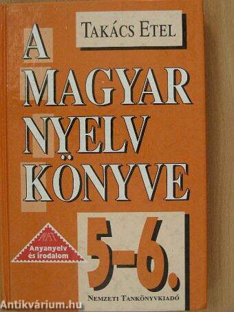 A magyar nyelv könyve 5-6.