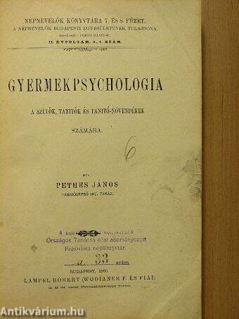 Gyermekpsychologia