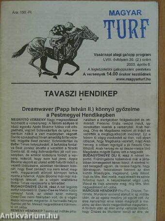 Magyar Turf 2003. április 6.