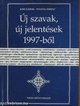 Új szavak, új jelentések 1997-ből