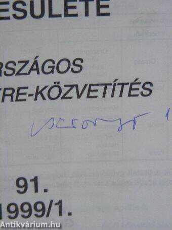 Országos éremcsere-közvetítés 1996-1999. + 1988. A Magyar Éremgyűjtők Egyesületének Alapszabályzata (vegyes számok) (7 db)