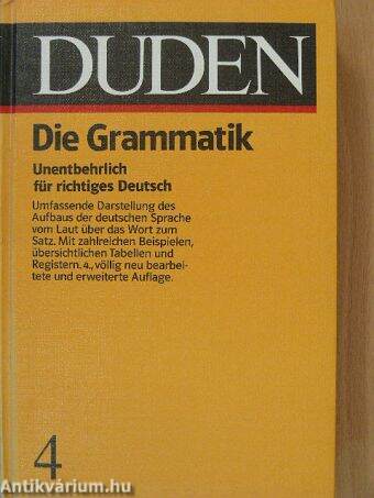 Duden 4 - Die Grammatik