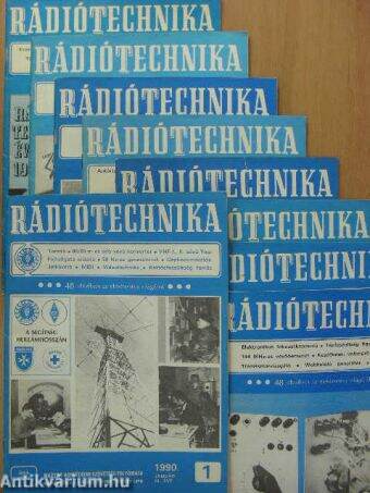 Rádiótechnika 1990. (nem teljes évfolyam)