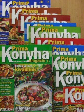 Príma Konyha Magazin 2006. (nem teljes évfolyam)