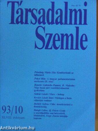 Társadalmi Szemle 1993. október
