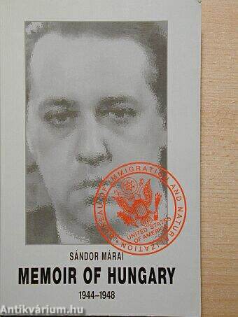 Memoir of Hungary 1944-1948