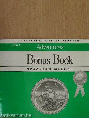 Adventures Bonus Book - Teacher's Manual